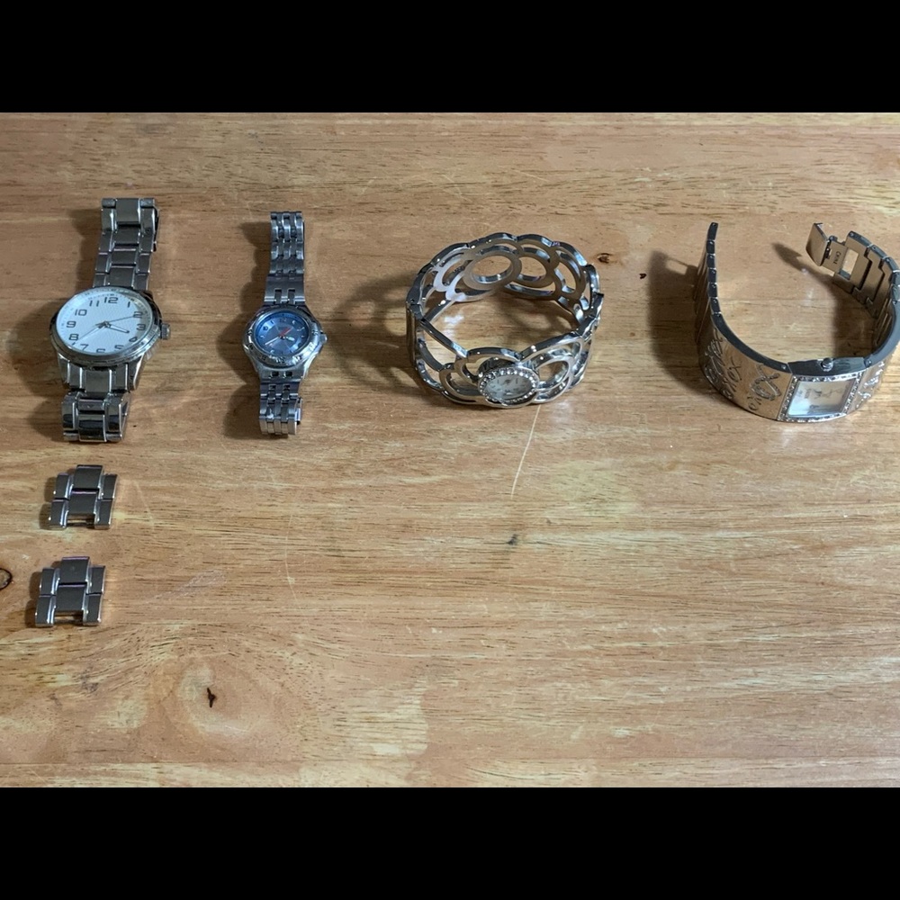 Silver Watches - Lot of 4